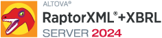 RaptorXML + XBRL Server product logo